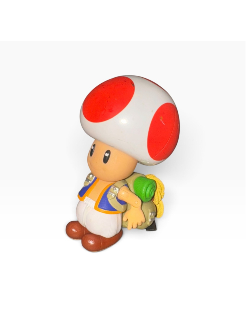 Nintendo Super Mario Bros Movie Camping Toad With Backpack Action Figure